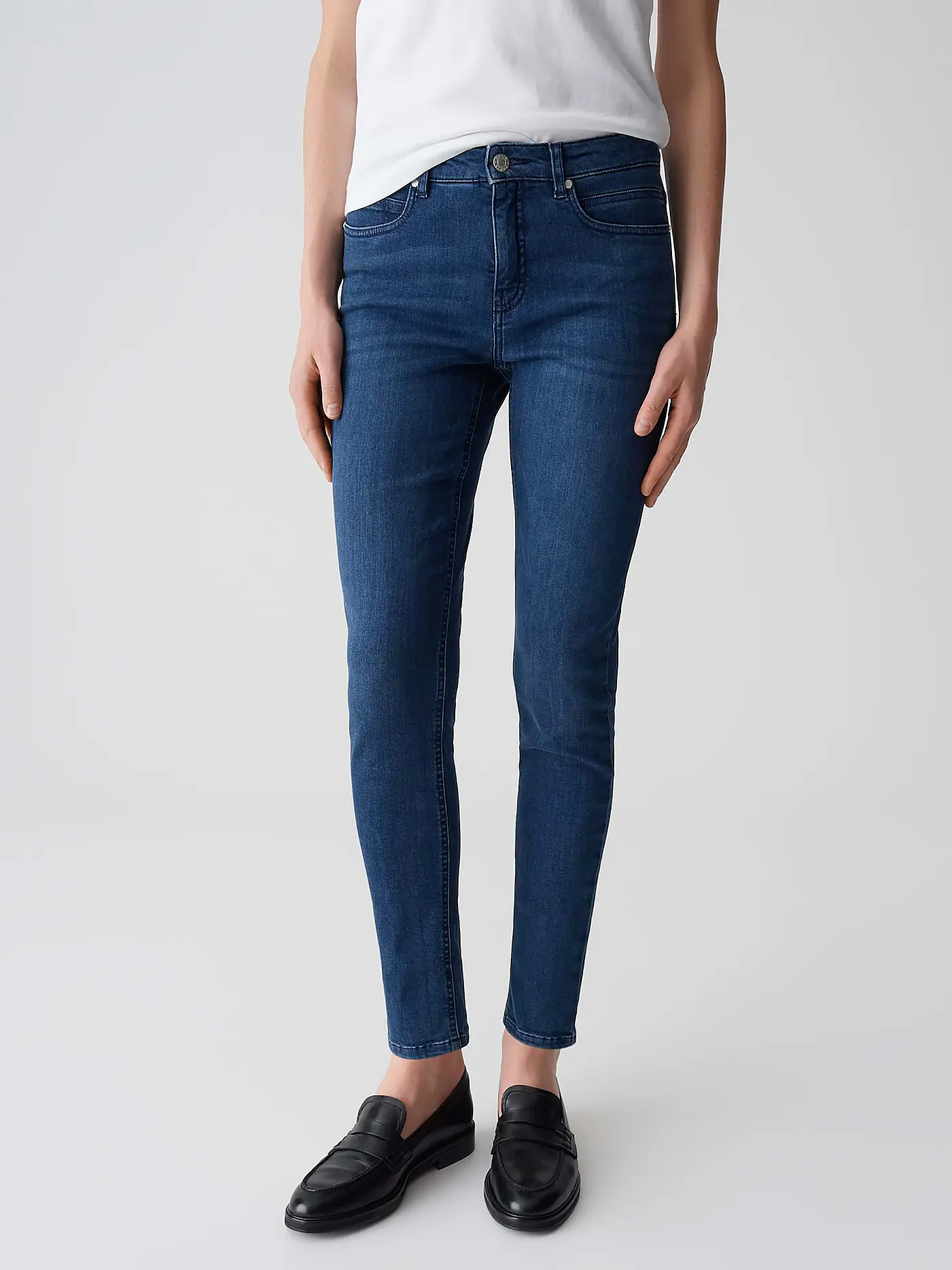 OPUS PANTS | Jeans Skinny Fit ENJA EASE | dunkelblau